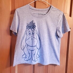 Disney Gray Eeyore Short Sleeve Tee